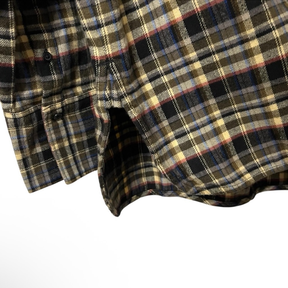 Everlane Oversized Plaid Boxy Flannel Shirt Size Medium New - Picture 5 of 12
